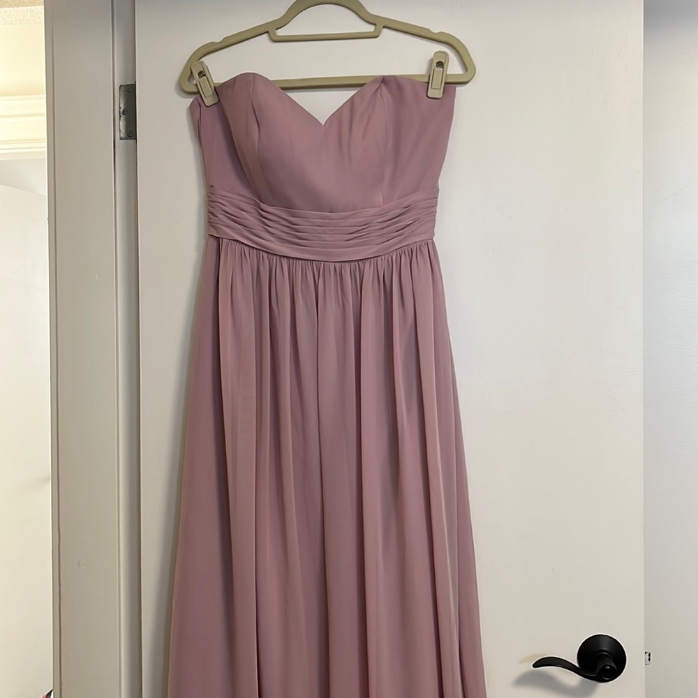 Blush Pink Bridesmaids Dress